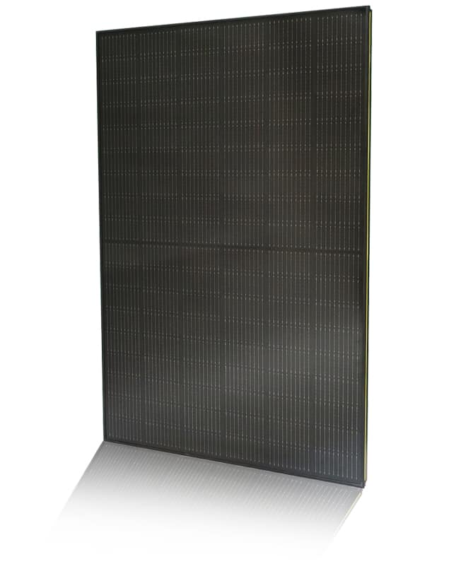 405 solar panel standing