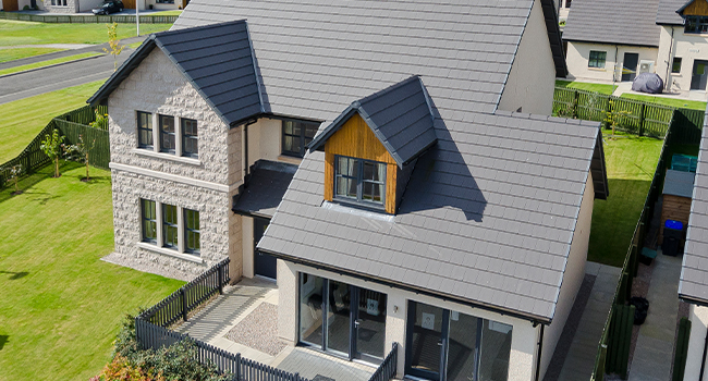 Marley Edgemeres installed on a residential home