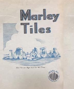 early brochure promoting marley tiles