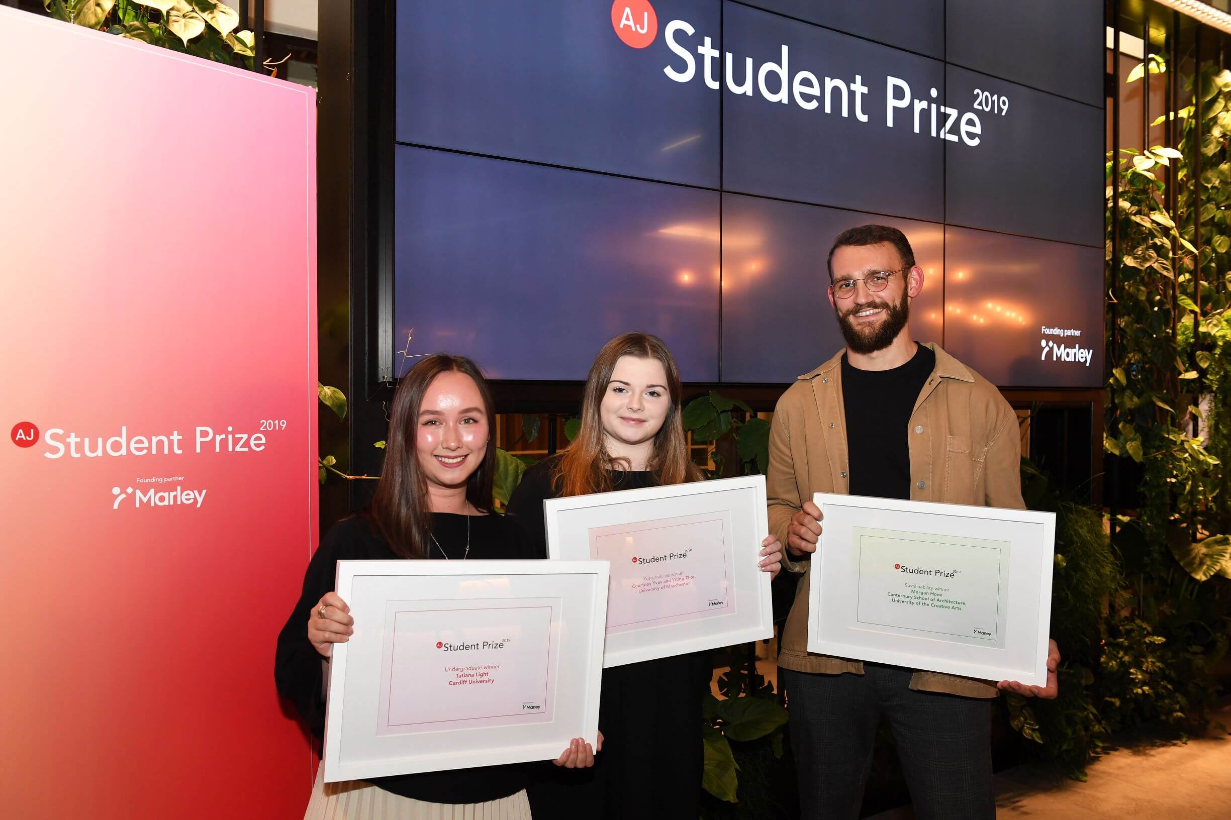 AJ Student Prize Award Winners 2019