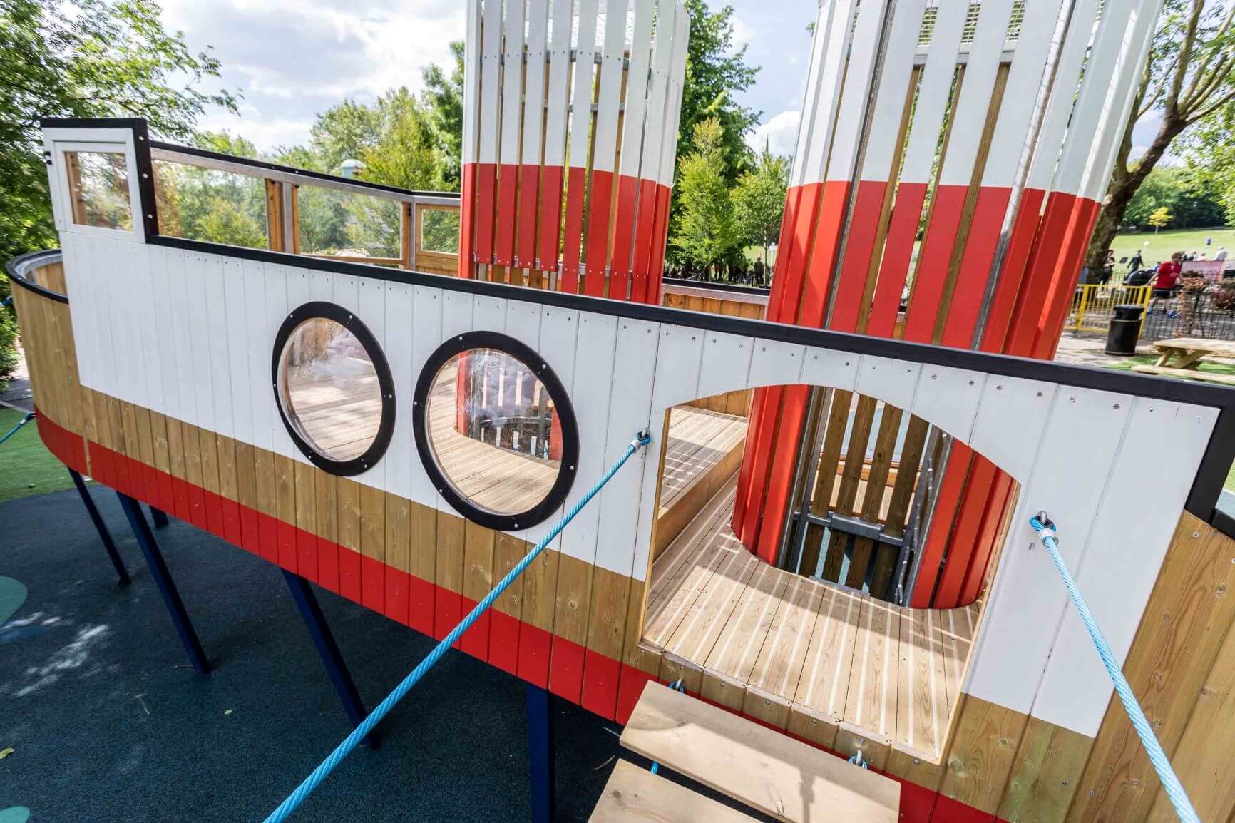 Marley CitiDeck Non-Slip Timber Decking installed in play area
