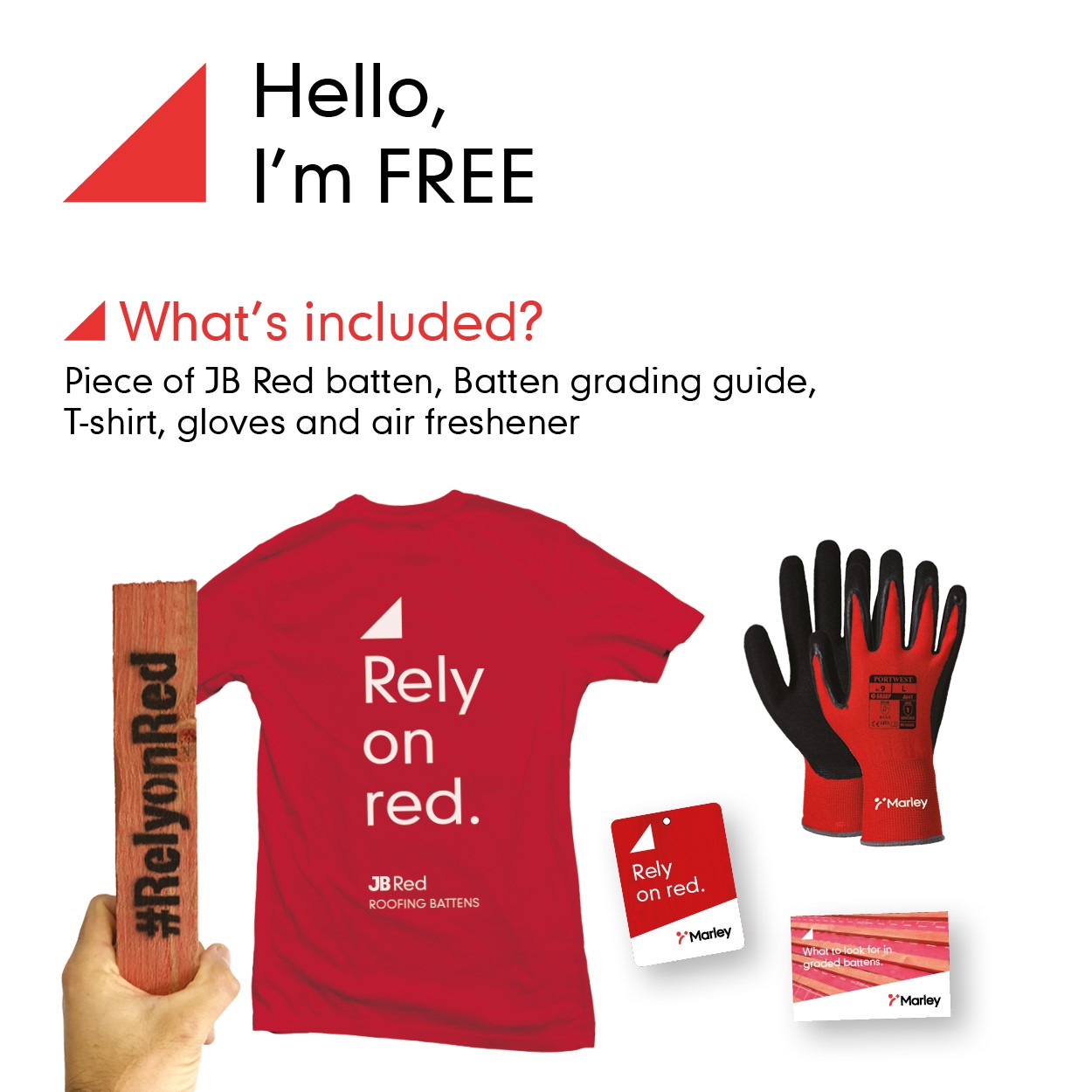 Rely on Red JB Red Roofing Batten pack 