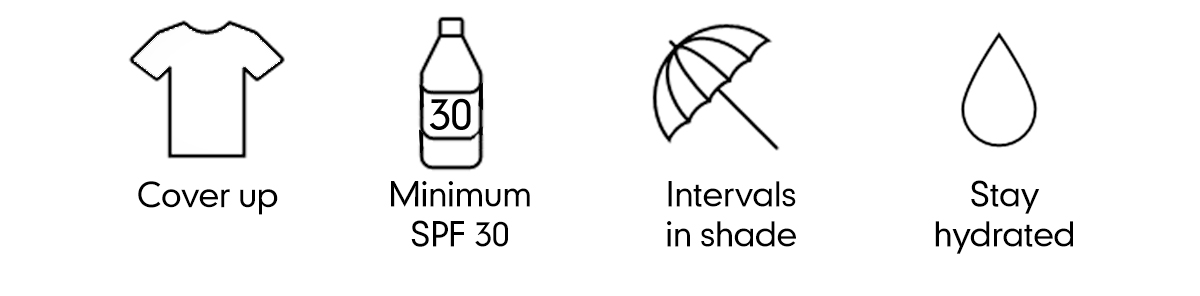 4 tips to stay safe in the sun