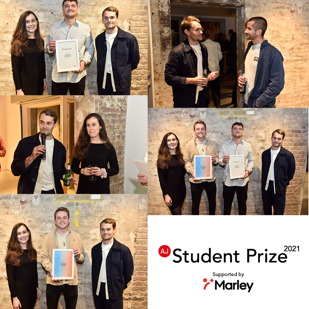 2021 AJ Student Prize photos sponsored by Marley 