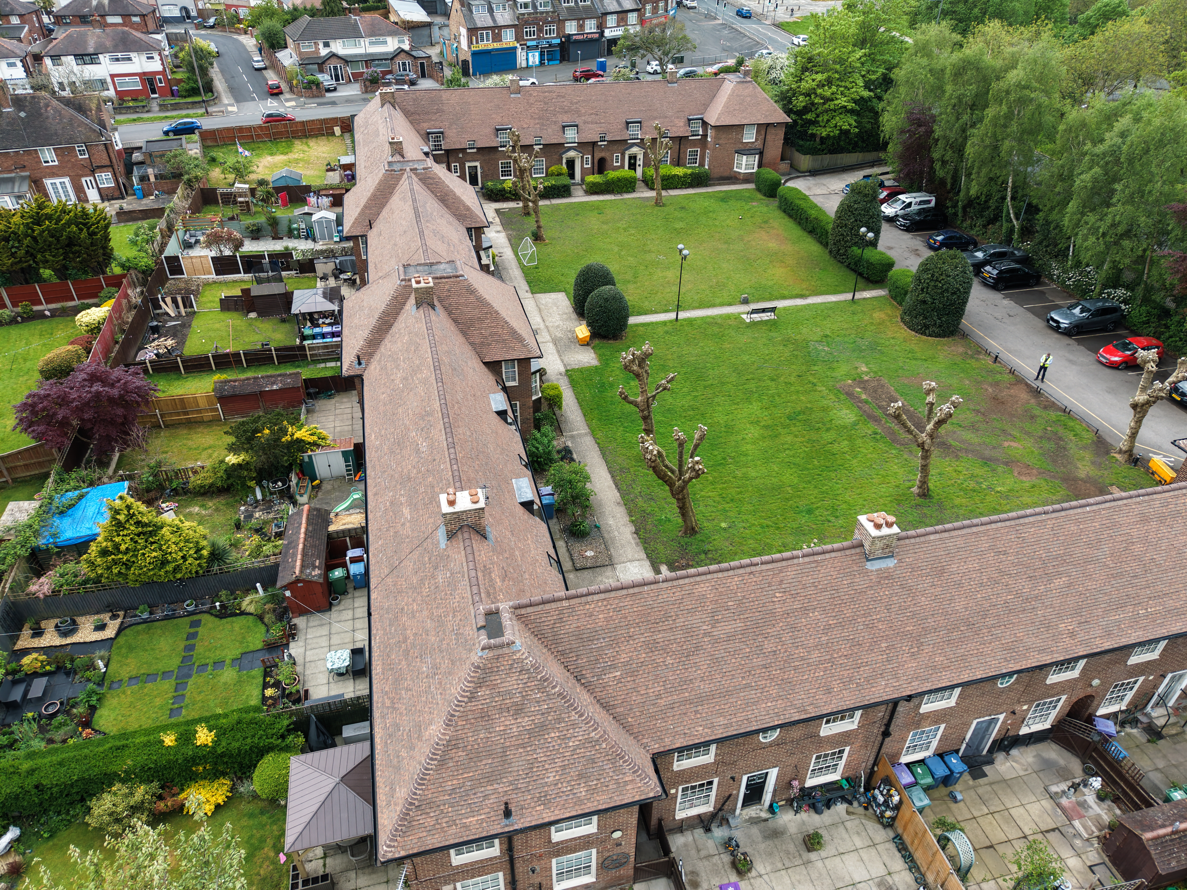 Marley clay tiles installed on historic roof in Liverpool