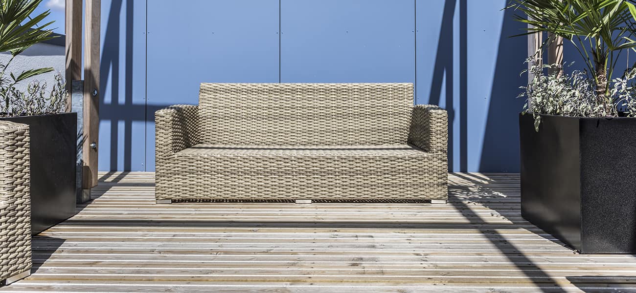 CitiDeck Decking George House case study image of a couch
