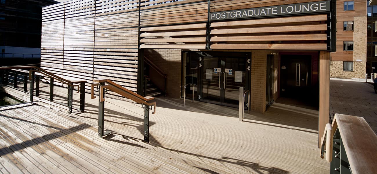 Marley decking used in Oxford Brookes