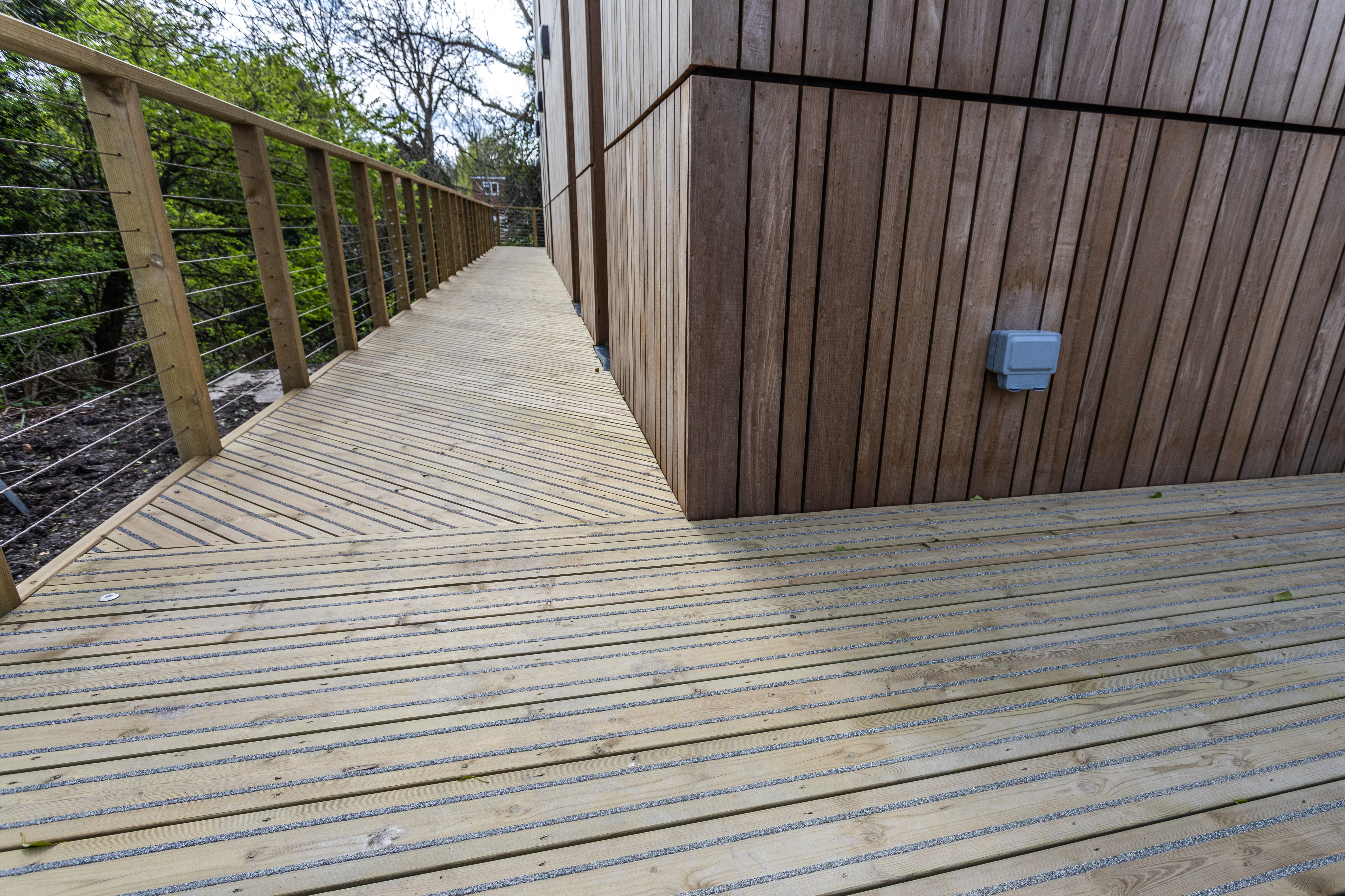 Marley antislip plus smooth installed at Stansfield Park