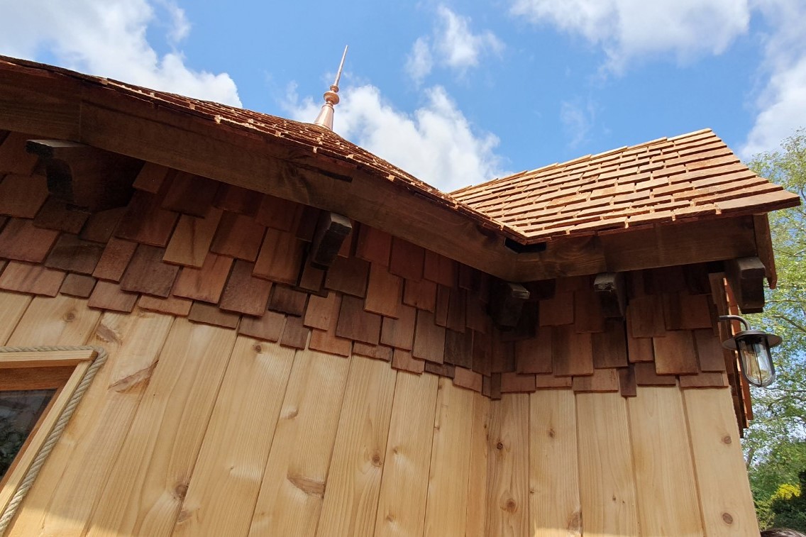 Marley Timber Shingles at the Chelsea Flower Show