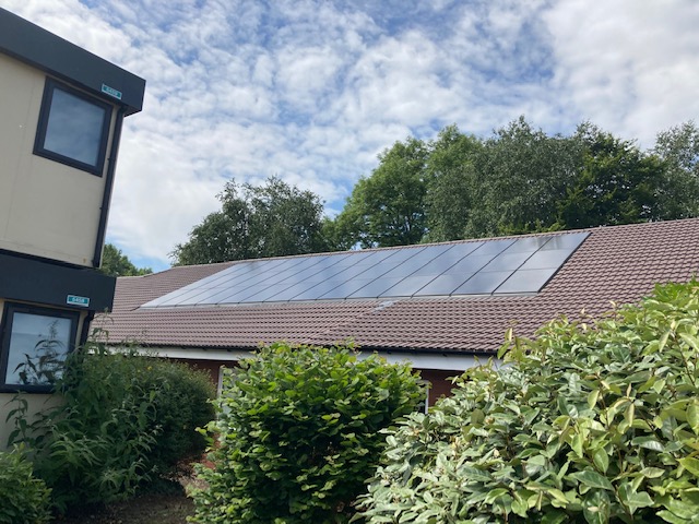 Introducing  Marley Solar Panels to an Operational Outpatients Building with Minimal Disruption