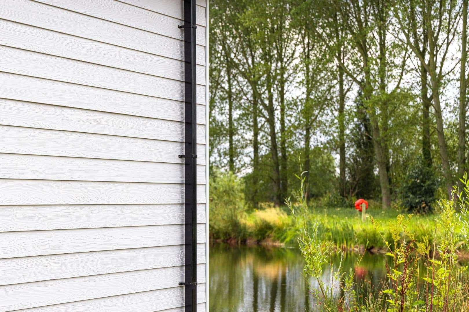 Marley Weatherboard in Light Grey