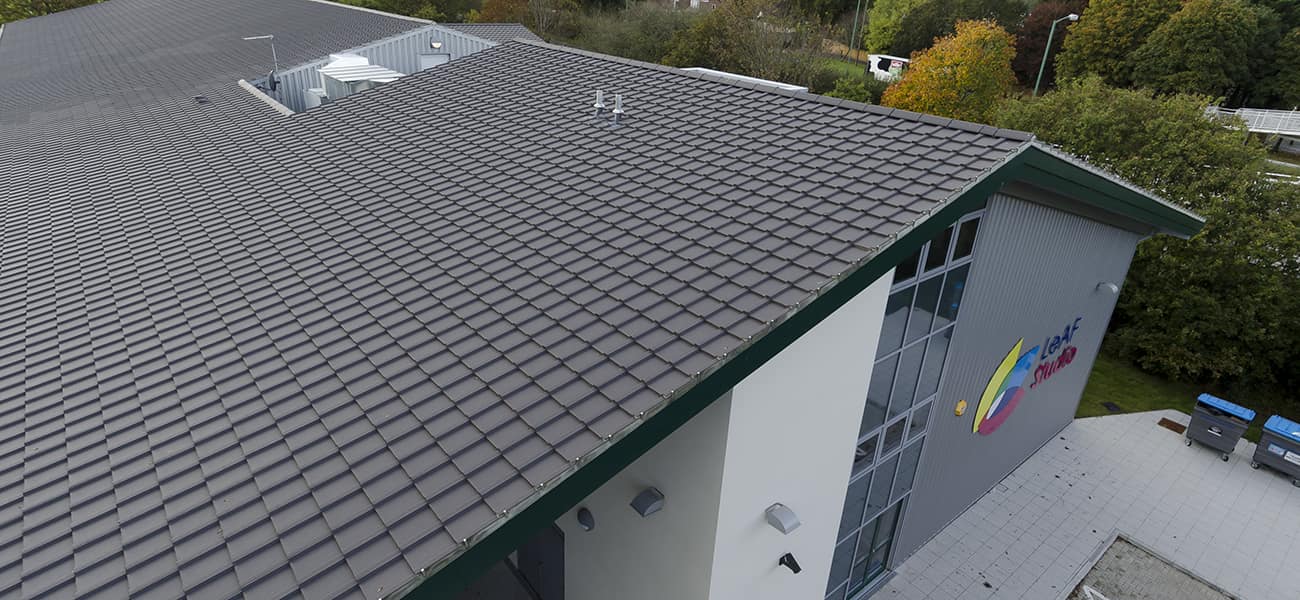 Marley Wessex tile used on roofing project 