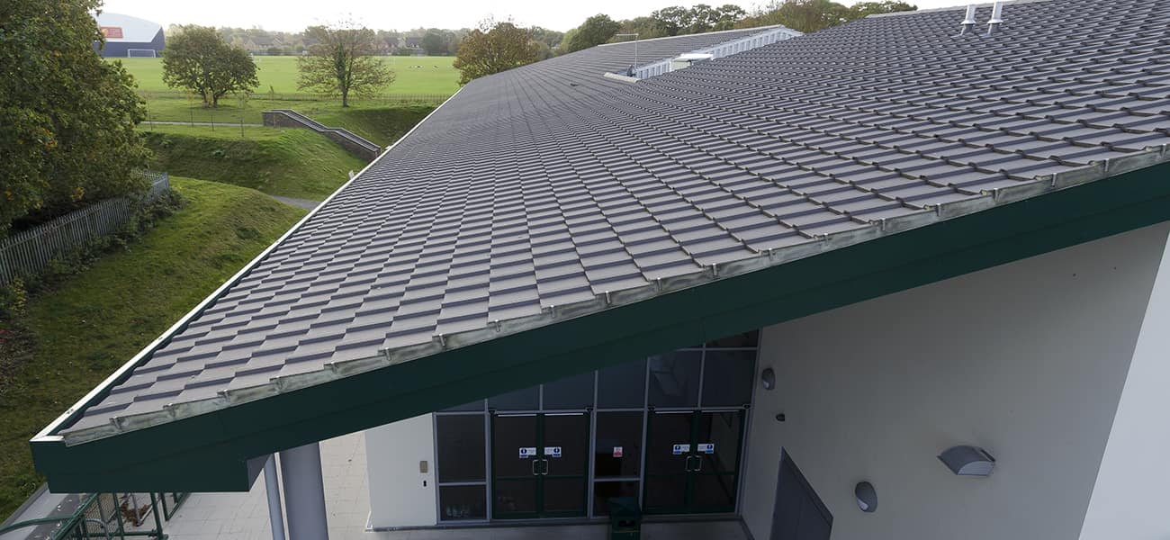 Bournemouth project using Wessex rofoing tile