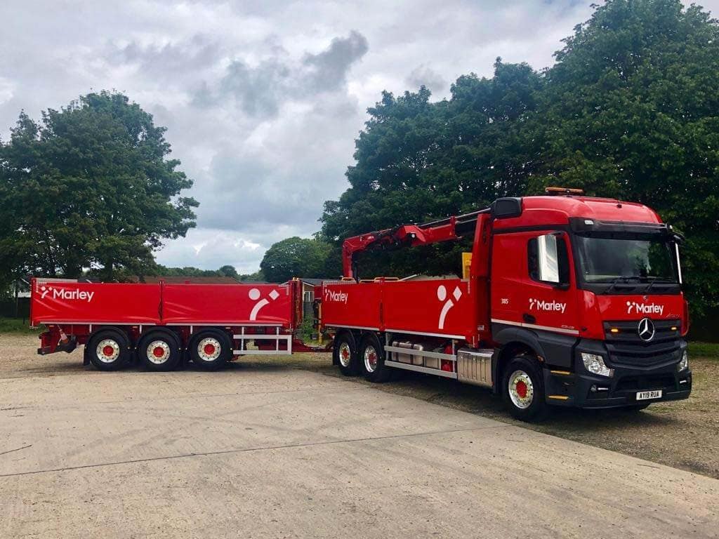 marley delivery lorry