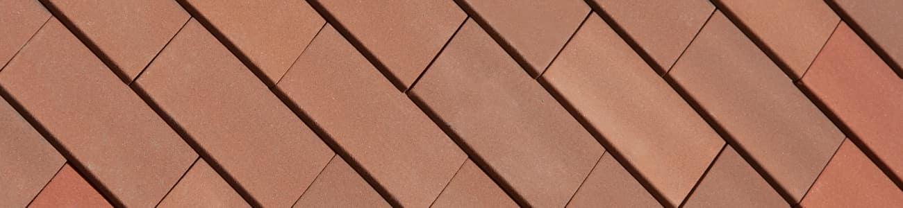 A close up image of Marley's acme single camber plain clay tile