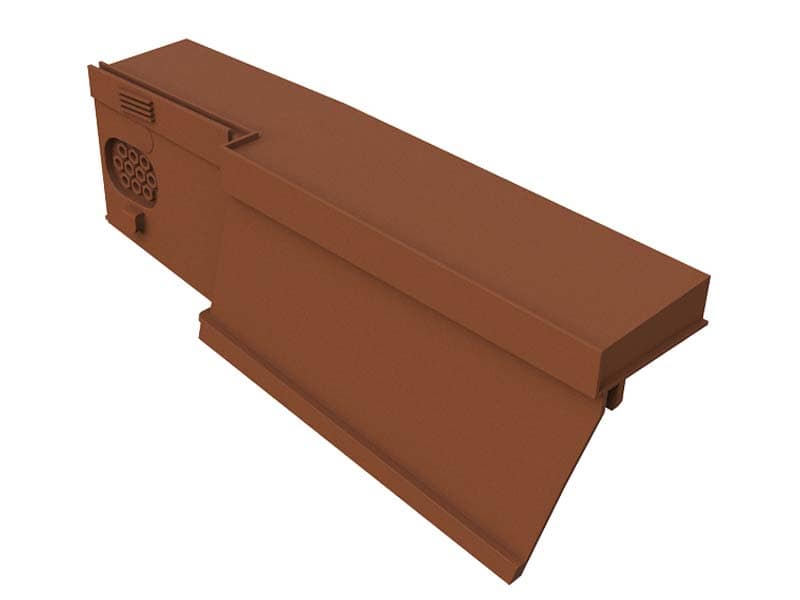 Ashmore dry verge in brown colour