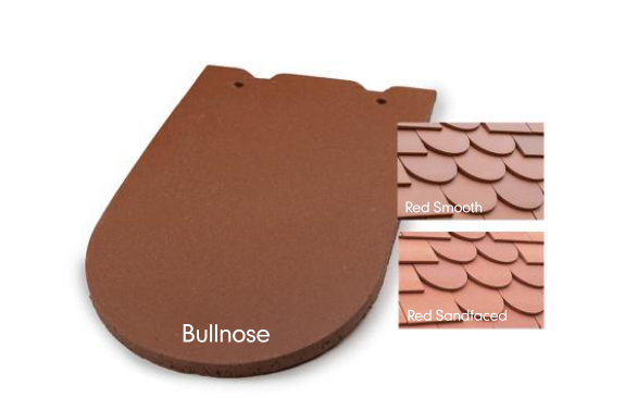 Bullnose Clay tile colours available now: Red Smooth, Red Sandfaced