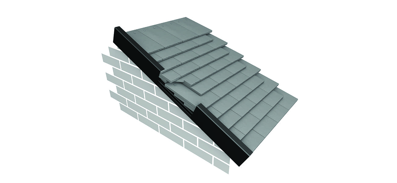 Marley Continous Dry Verge for use with Ashmore interlocking roof tiles 