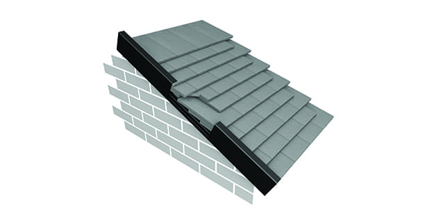 Continuous Dry Verge by Marley for use with Ashmore interlocking roof tiles