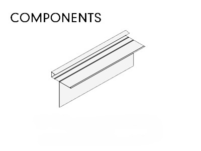 continuous slate dry verge trim