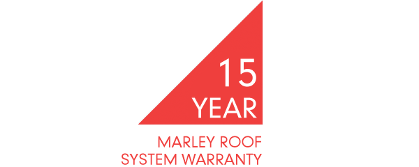 Marley 15 years roof system warranty logo